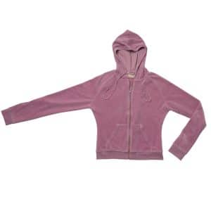 pink velour jacket