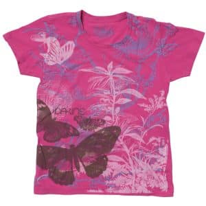 y2k pink short sleeve shirt