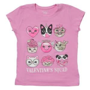 pink valentines day shirt